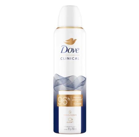 Dove Clinical 96H de Protección Aerosol 150 mL Farmex-Fonasa-Persistente